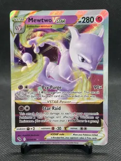 Mewtwo VSTAR 031/078 Pokemon GO Ultra Rare Pokemon Card TCG NM - Image 1