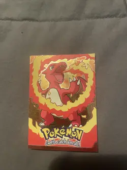 Charmeleon # 05 Pokemon Topps Movie Stage 2 Pokemon Card - Image 1