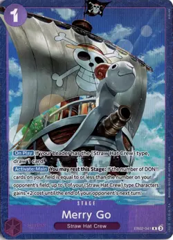 Merry Go Premium Card Collection Best Selection Vol. 5 R One Piece EB02-041 - Image 1
