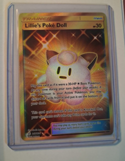 Lillie's Poke Doll (Secret) 267/236 Cosmic Eclipse Card. Excellent Condition. - Image 1