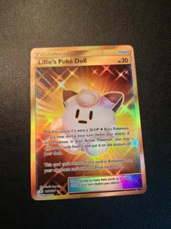 Lillie's Poke Doll (Secret) 267/236 Cosmic Eclipse Card. Excellent Condition. - Image 3