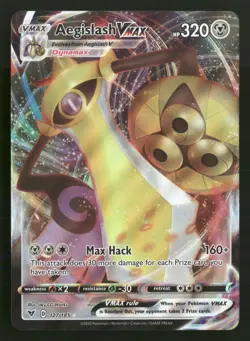 Aegislash Vmax - 127/185 - Ultra Rare - Vivid Voltage - Pokemon Card - NM/M - Image 1