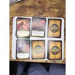 Lot of 39 World of Warcraft TCG Cards Drums of War WoW - Image 4