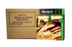 SEALED CASE 6x Magic the Gathering The Hobbit Collector Booster Display PRESALE - Image 1