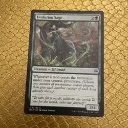 Evolution Sage WAR LP commander staple w tokens, poison counters, ruthlessness - Image 1
