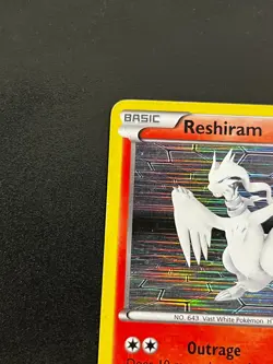 Reshiram BW004 - Black & White Black Star Promo Holo Pokemon Card Pokemon TCG MP - Image 5