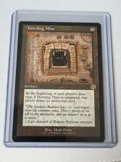 MTG Howling Mine Schematic The Brothers' War: Retro Frame Artifacts NM - Image 1