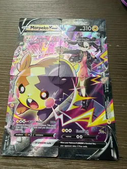 Pokemon TCG Morpeko V-Union Full Set SWSH287-290 Black Star Promo Card - Image 1
