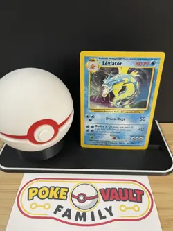 1999 Pokemon LEVIATOR #6/102 French NM Vintage Gyarados Base Set Holo Rare MP - Image 1