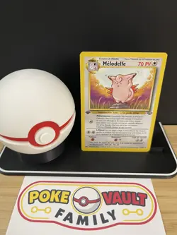 1999 Pokemon MELODELFE #17/64 French Clefable Jungle 1st Edition Rare NM - Image 1