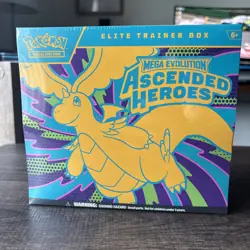 Pokemon Mega Evolution: Ascended Heroes Elite Trainer Box ETB SEALED - Image 1