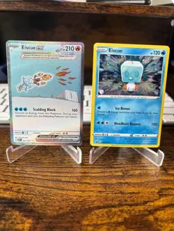 Pokemon Obsidian Flames - Eiscue ex 222/197 & Eiscue SWSH128 - NM - Image 1