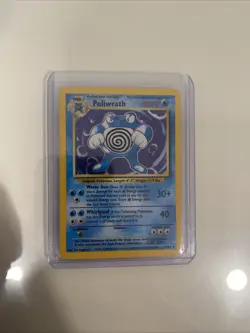 Poliwrath Holo Rare Pokemon TCG Near Mint Condition - Image 1