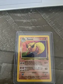 Pokemon TCG Flareon Jungle Holo 3/64 - Image 1