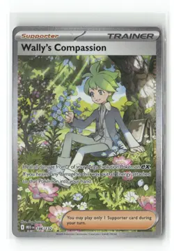 Pokemon TCG Mega Evolution #186/132 Wally's Compassion Special Illustration Rare - Image 1