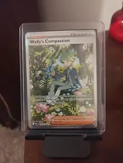 Pokemon TCG Wally's Compassion 186/132 Me01 Special Illustration Rare Full Art … - Image 1