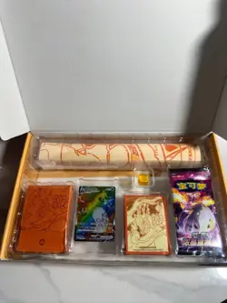 Pokemon S-Chinese 2023 Exclusive Charizard Vmax Collection Gift Box New IN Stock - Image 3