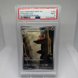 Pokemon TCG Charmeleon SV 151 169/165 Illustration Rare Holo PSA 9 - Image 1