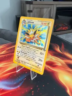 Pokemon Italian Jolteon Holo Jungle 4/64 Vintage WOTC Rare “Spicy Meatball” LP - Image 3