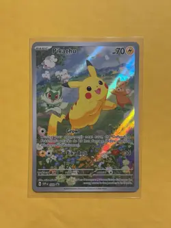 Pokemon Pikachu TCG SVP 88 Black Star Promo Not Sealed - Image 1