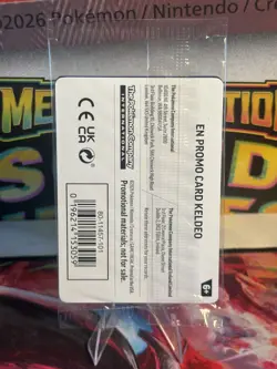 Keldeo 019/086 Chaos Rising STAMPED Promo Pokemon TCG NM+ Sealed - Image 2