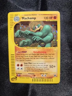 Pokemon Machamp 016/165 Expedition Base Set Holo - Image 1
