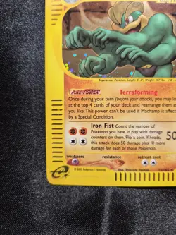 Pokemon Machamp 016/165 Expedition Base Set Holo - Image 3