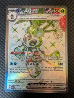 Froslass Ex 217/182 Paradox Rift Scarlet & Violet Pokemon TCG 2023 - Image 1