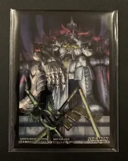 Digimon TCG: Sinister Order - Bagramon Card Sleeves x 5 - Image 1