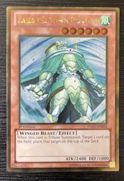 Raiza The Storm Monarch Gold Rare PGLD-EN062 LP/MP 1st Edition Edison YUGIOH - Image 1