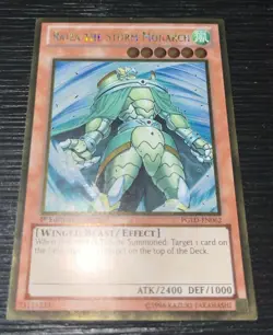 Raiza The Storm Monarch Gold Rare PGLD-EN062 LP/MP 1st Edition Edison YUGIOH - Image 2