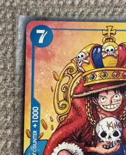 Monkey D Luffy P-043 2nd Anniversary Promo NM One Piece TCG English - Image 2