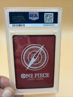 Monkey D Luffy PSA Magazine Exclusive OP05-060 One Piece Promo PSA 9 Mint - Image 2