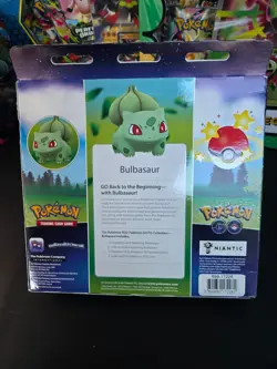Pokemon TCG Bulbasaur Pin Collection Box Pokemon Go Sealed - Image 2