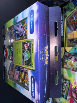 Pokemon TCG Bulbasaur Pin Collection Box Pokemon Go Sealed - Image 4