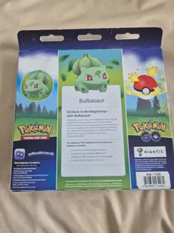 Pokemon TCG Bulbasaur Pin Collection Box Pokemon Go Sealed - Image 2