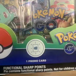 Pokemon TCG Bulbasaur Pin Collection Box Pokemon Go - Image 4