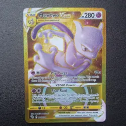 Mewtwo VSTAR (86) (Secret) Secret Rare Pokemon GO 086/078 NM - Image 1