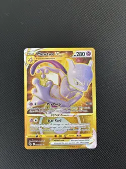 Pokemon TCG Mewtwo VSTAR Secret Rare Card 086/078 Pokemon Go NM/MINT - Image 4