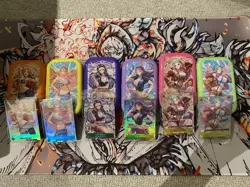 One Piece Card Game TS02 Mini tin Vol 2 Full Set of 6 Promo Foil Asia (SEALED) - Image 1
