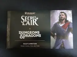 MTG Secret Lair x Dungeons & Dragons: Gale's Ambition Foil Sealed - Image 1