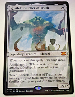 MTG Kozilek, Butcher of Truth #002 Double Masters 2022 Mythic Rare NM English - Image 1