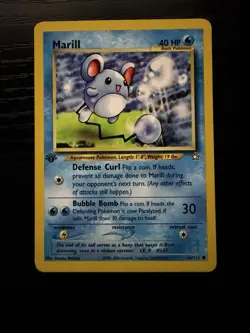 MARILL 66/111 COMMON NEO GENESIS POKEMON HP - Image 1