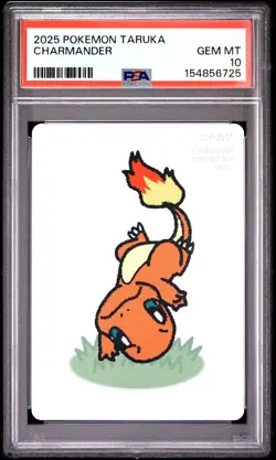 2025 POKEMON TARUKA CHARMANDER PSA 10 - Image 1