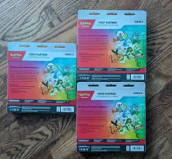 3 X Pokemon TCG First Partner Illustration Collection Series 2 IN HAND Ship 6/22 - Image 2