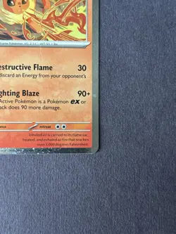 Pokemon Flareon Scarlet And Violet Promo 167 Promo Cosmo Holo Near Mint - Image 5
