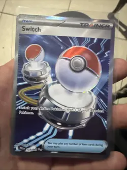 Pokemon TCG Trainer Item Switch Full Art 123/094 Phantasmal Flames UR, NM - Image 1