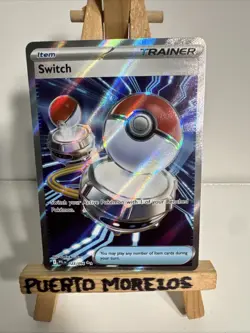 Switch 123/094 Full Art Me02: Phantasmal Flames Pokemon - Image 1
