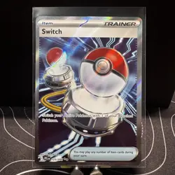 Switch 123/094 – Full Art Trainer – Holo – Pokemon TCG – Phantasmal Flames - Image 1