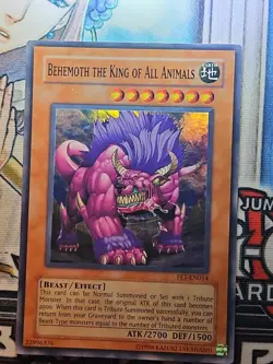 Behemoth the King of All Animals FET-EN014 Super Rare Unlimited Edition MP - Image 1